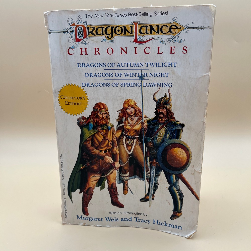 Dragonlance Chronicles Collector's Edition Weis Hickman TSR Paperback 1988 8326